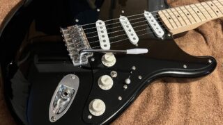 デビッドギルモア仕様のブラックストラトを制作